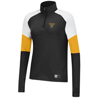 Women's Quarter Zip Under Armour Gustavus Shield Black