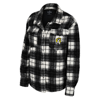 Women's Shacket Gustavus GA Plaid Black / White