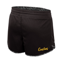 WOMEN'S SHORTS COLOSSEUM GUSTAVUS GUSTIES BLACK CAMO REVERSIBLE