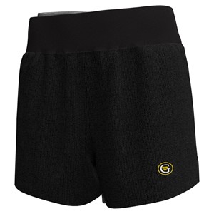 Womens Short Under Armour Gameday Meridian Rib G Crowns Black