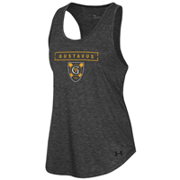 Women's Tank Under Armour Gustavus Shield Heather Black