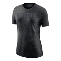 Women's T-Shirt Nike Gusties GA Gustavus Adolphus Black Heather