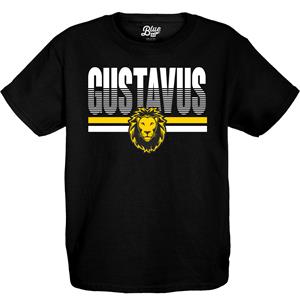 Youth T-Shirt Blue 84 Gustavus And Gus Black